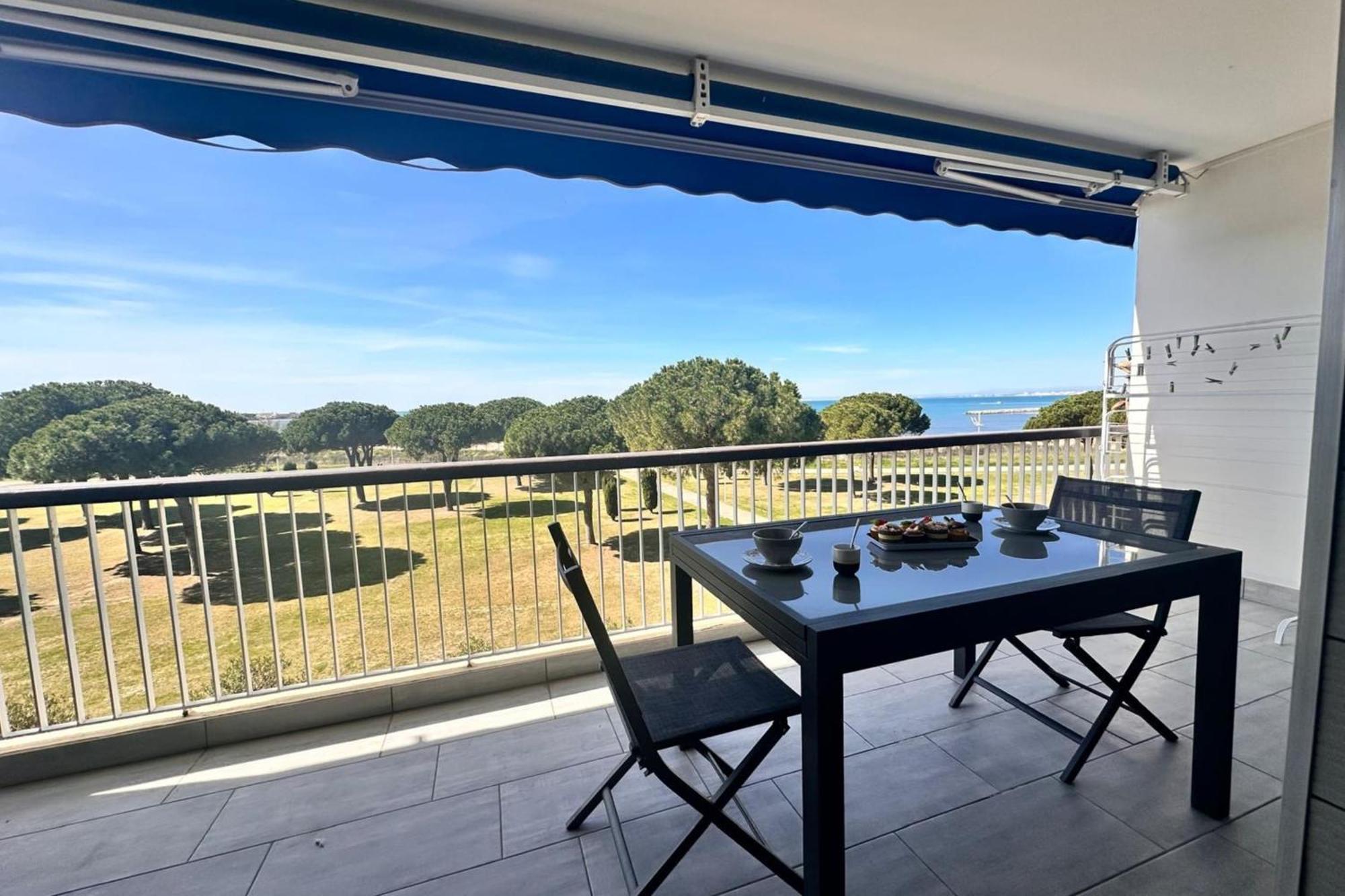 Le Mistral Appartement Standing Avec Vue Mer Exceptionnelle En 1Ere Ligne Le Grau-du-Roi Kültér fotó